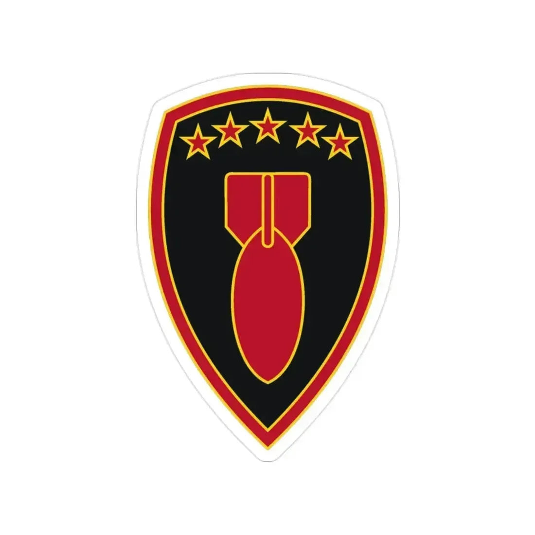 71 Ordnance Group 3 (U.S. Army) Transparent STICKER Die-Cut Vinyl Decal 2 Inch - The Sticker Space