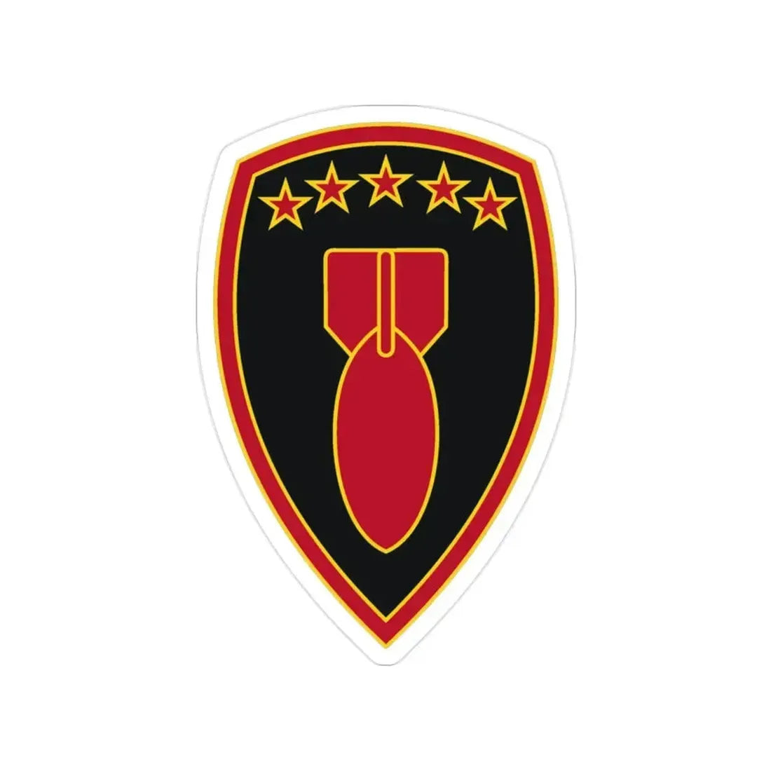 71 Ordnance Group 3 (U.S. Army) Transparent STICKER Die-Cut Vinyl Decal 2 Inch - The Sticker Space