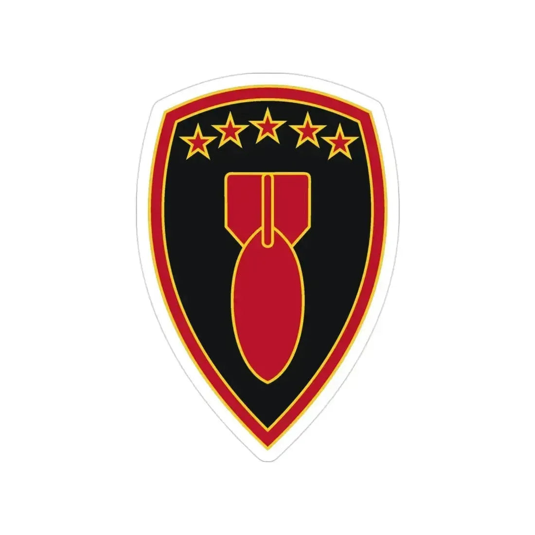 71 Ordnance Group 3 (U.S. Army) Transparent STICKER Die-Cut Vinyl Decal 3 Inch - The Sticker Space