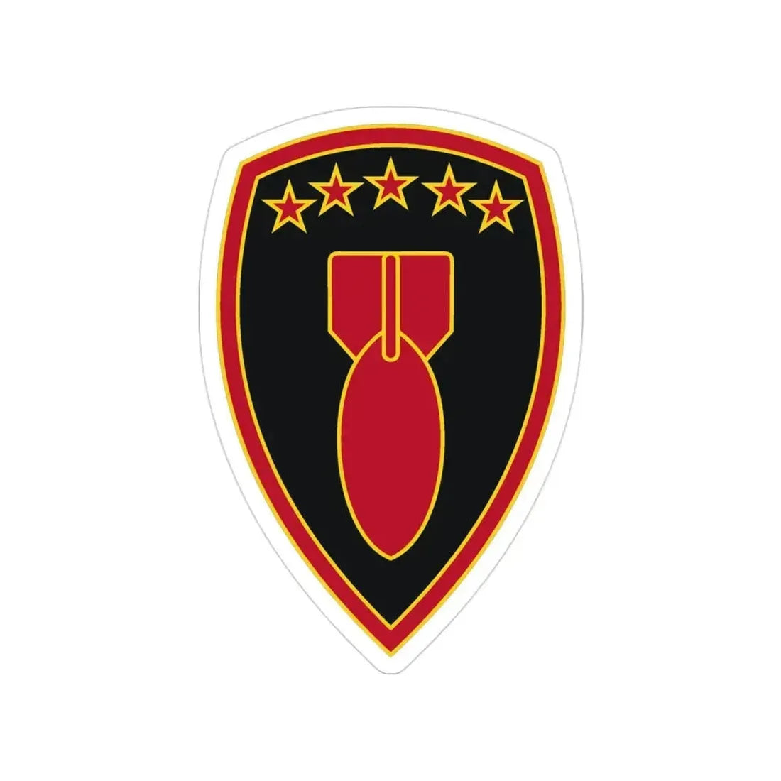 71 Ordnance Group 3 (U.S. Army) Transparent STICKER Die-Cut Vinyl Decal 3 Inch - The Sticker Space