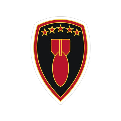 71 Ordnance Group 3 (U.S. Army) Transparent STICKER Die-Cut Vinyl Decal 3 Inch - The Sticker Space