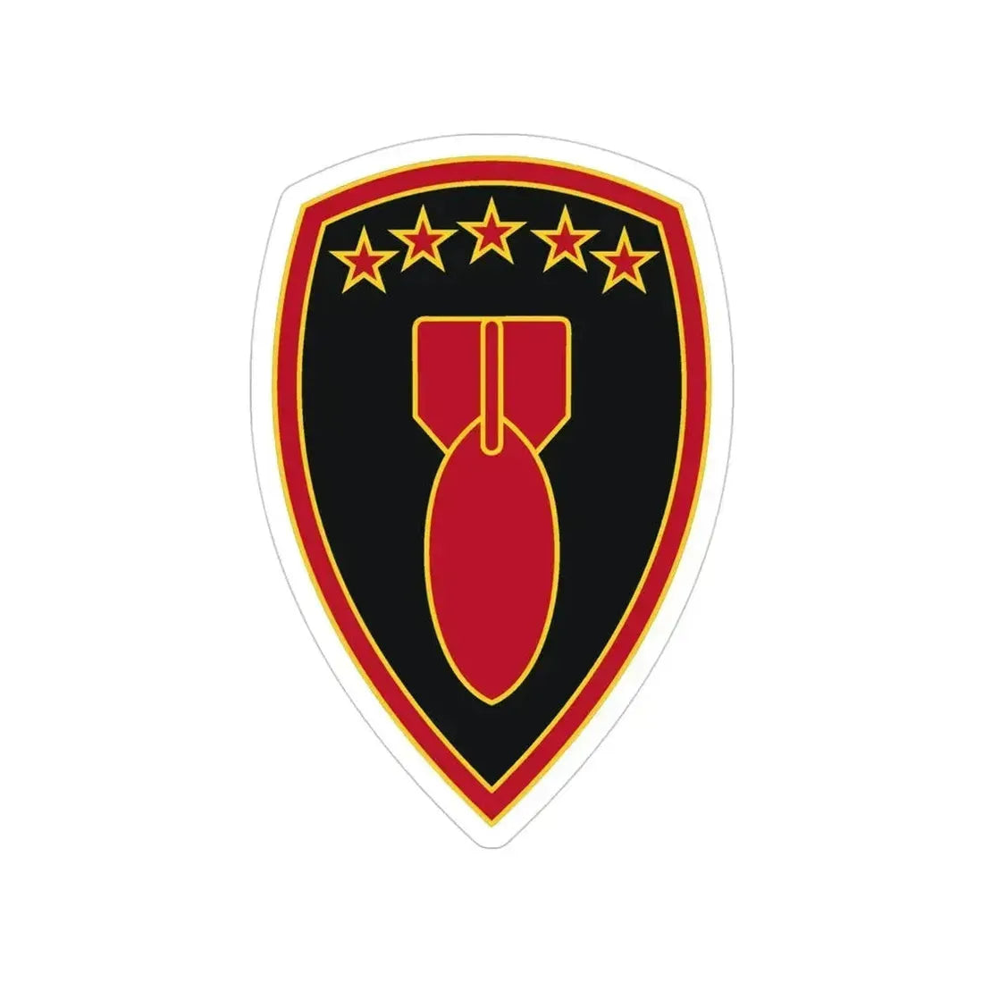 71 Ordnance Group 3 (U.S. Army) Transparent STICKER Die-Cut Vinyl Decal 4 Inch - The Sticker Space