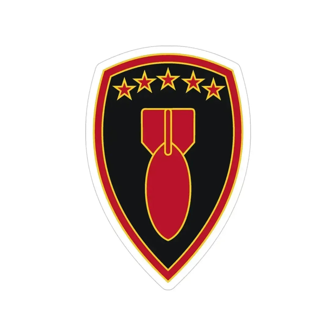 71 Ordnance Group 3 (U.S. Army) Transparent STICKER Die-Cut Vinyl Decal 4 Inch - The Sticker Space
