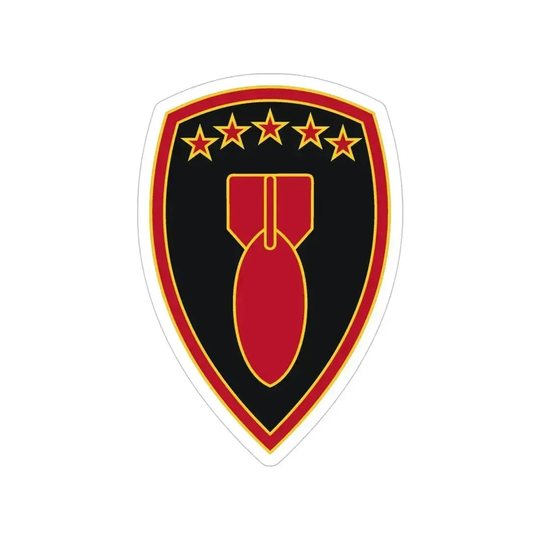 71 Ordnance Group 3 (U.S. Army) Transparent STICKER Die-Cut Vinyl Decal 5 Inch - The Sticker Space