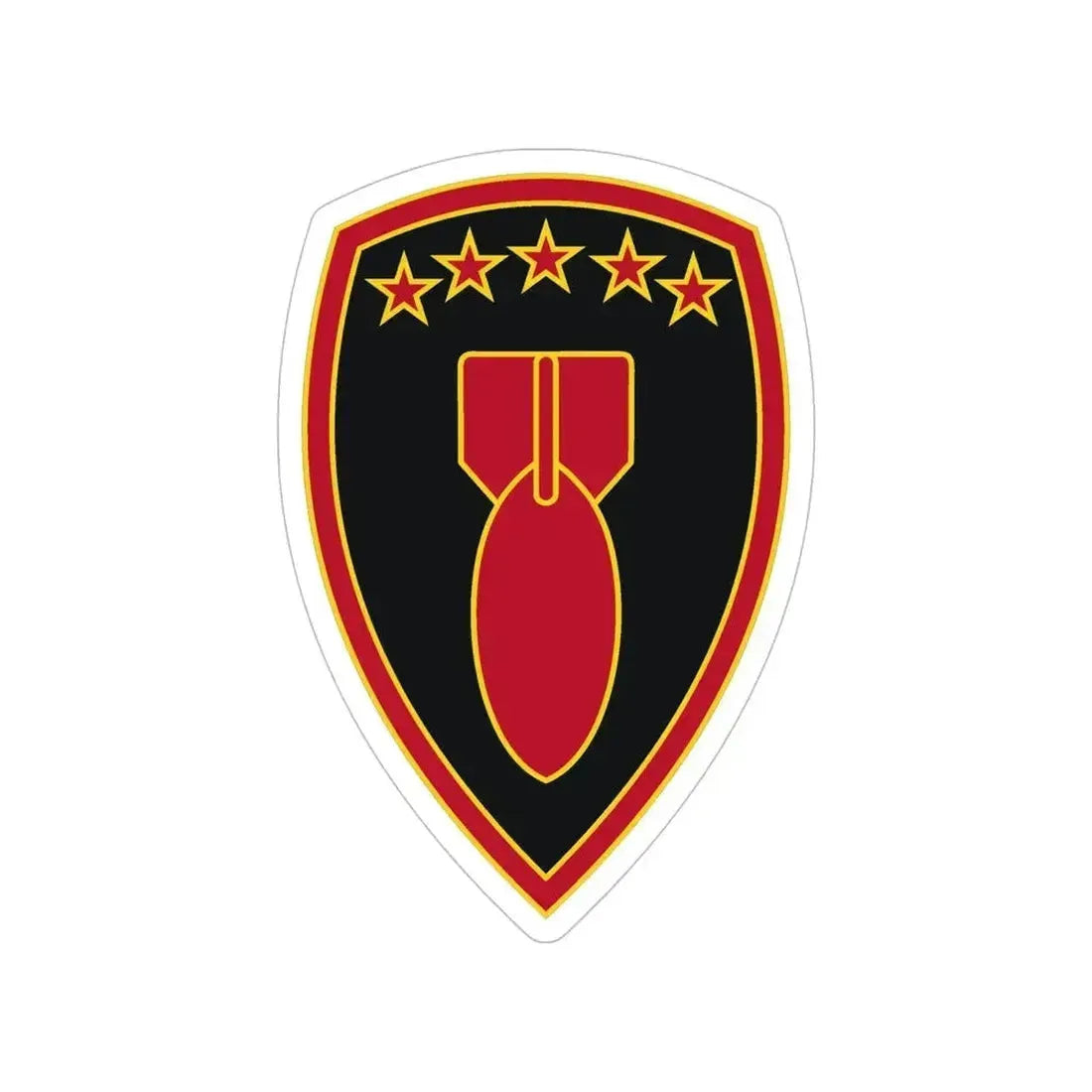 71 Ordnance Group 3 (U.S. Army) Transparent STICKER Die-Cut Vinyl Decal 6 Inch - The Sticker Space