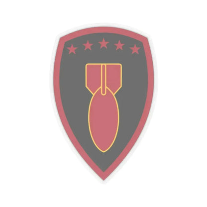 71 Ordnance Group (U.S. Army) STICKER Vinyl Kiss-Cut Decal 2 Inch Transparent - The Sticker Space