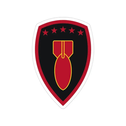 71 Ordnance Group (U.S. Army) Transparent STICKER Die-Cut Vinyl Decal 6 Inch - The Sticker Space