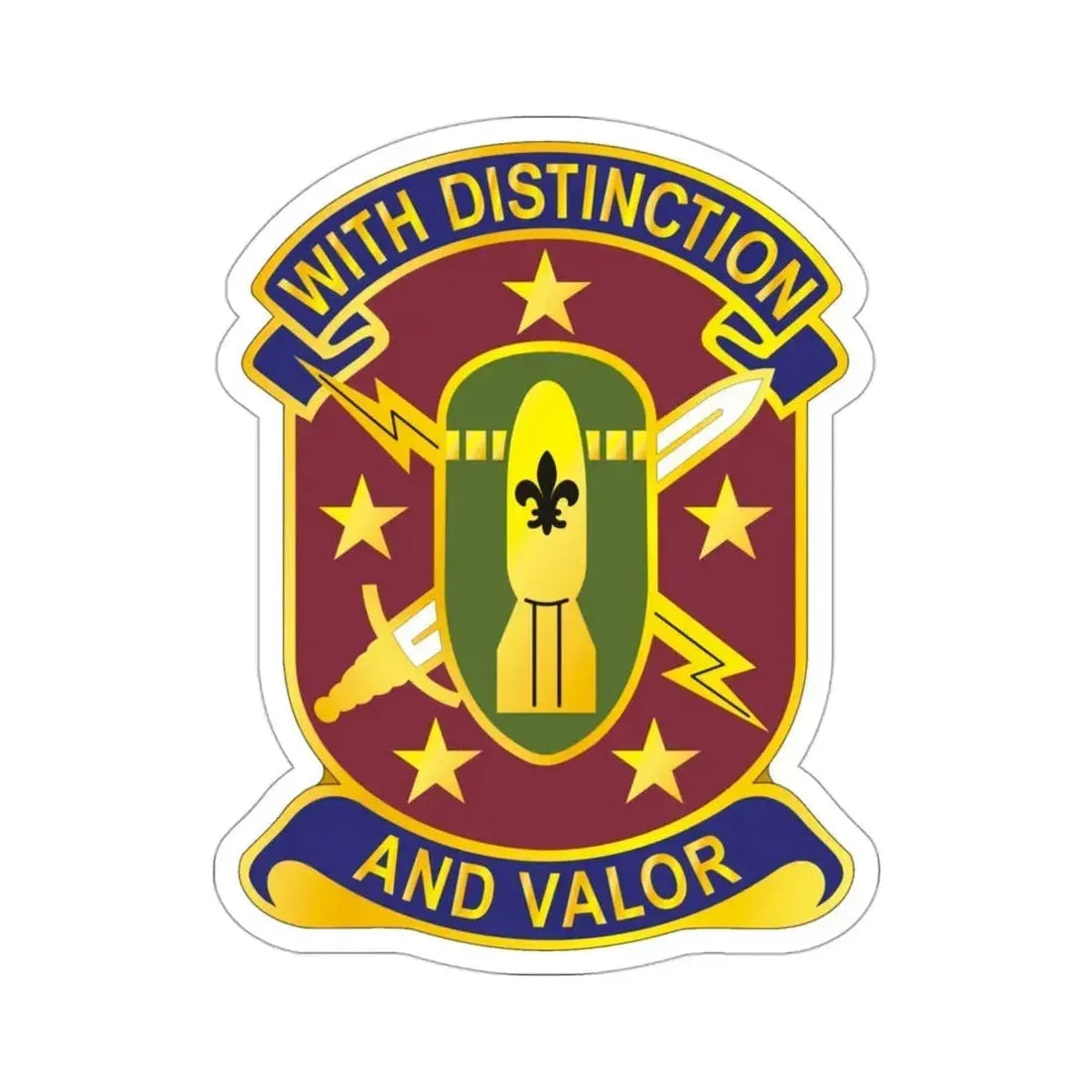 71 Ordnance Group v2 (U.S. Army) STICKER Vinyl Die-Cut Decal 3 Inch - The Sticker Space