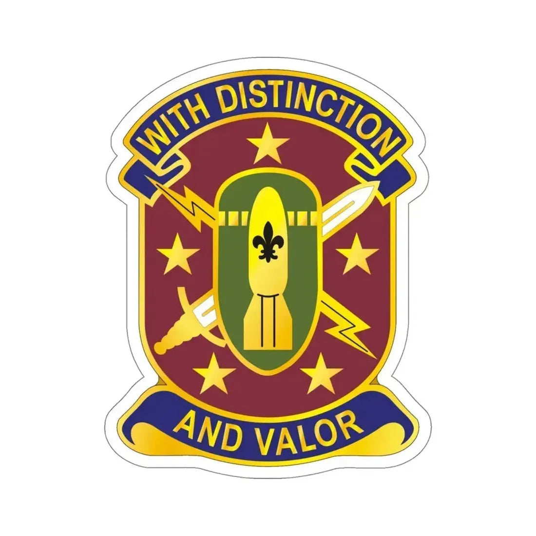 71 Ordnance Group v2 (U.S. Army) STICKER Vinyl Die-Cut Decal 5 Inch - The Sticker Space