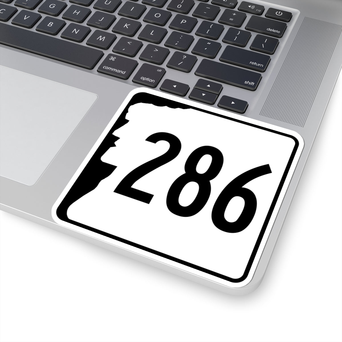 NH Route 286 (New Hampshire) (Road Sign) STICKER Vinyl Kiss-Cut Decal