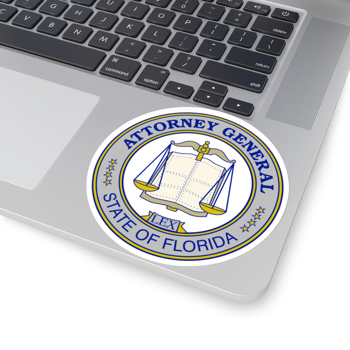 Seal of the Attorney General of Florida - STICKER Vinyl Kiss-Cut Decal