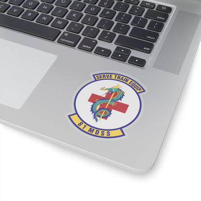 81st Medical Support Squadron (U.S. Air Force) STICKER Vinyl Kiss-Cut Decal-The Sticker Space