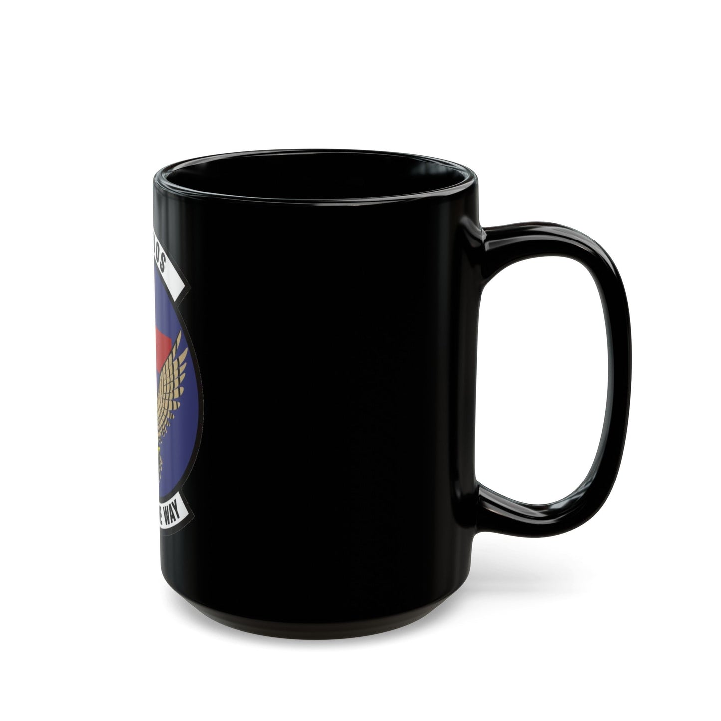 710th Medical Operations Squadron (U.S. Air Force) Black Coffee Mug-The Sticker Space