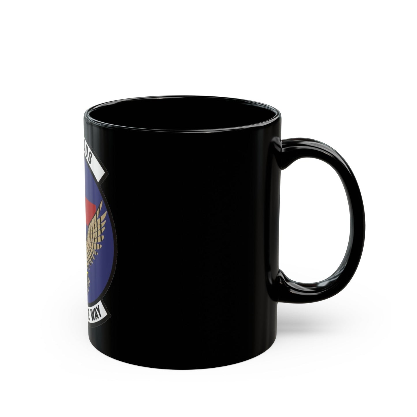 710th Medical Operations Squadron (U.S. Air Force) Black Coffee Mug-The Sticker Space