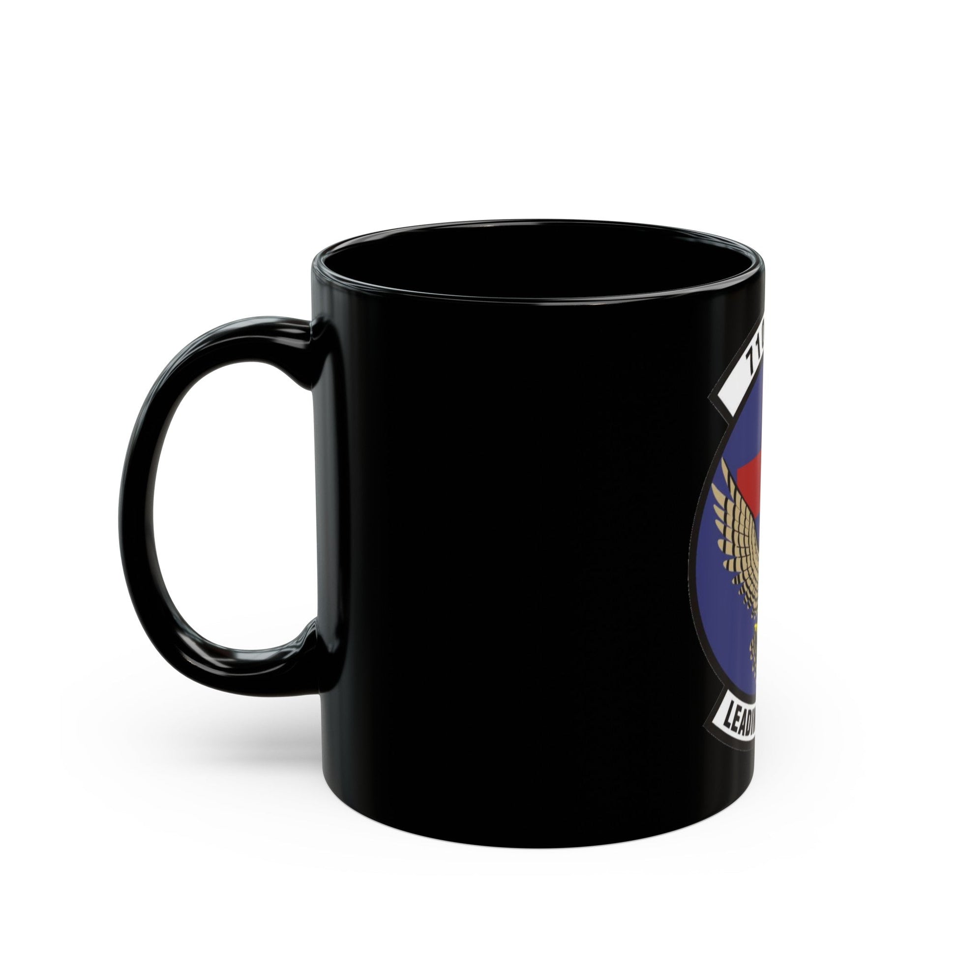 710th Medical Operations Squadron (U.S. Air Force) Black Coffee Mug-The Sticker Space