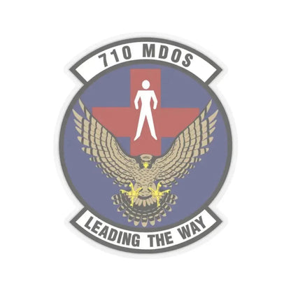 710th Medical Operations Squadron (U.S. Air Force) STICKER Vinyl Kiss-Cut Decal 4 Inch Transparent - The Sticker Space