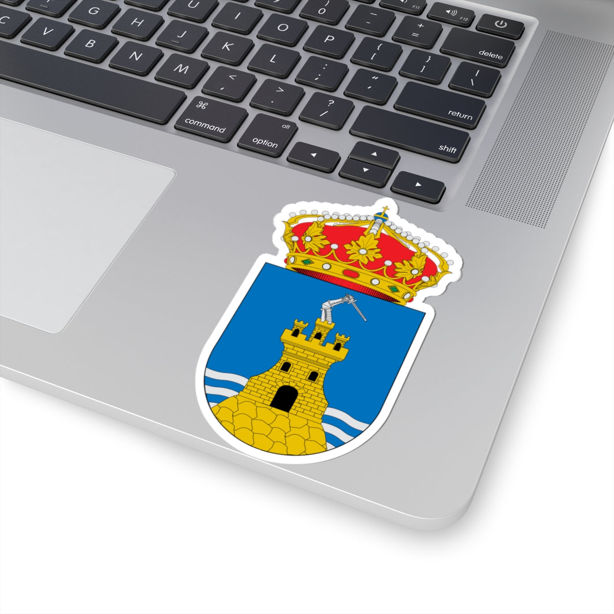 Escudo de Mazarrón (Spain) (Coat of Arms) STICKER Vinyl Kiss-Cut Decal