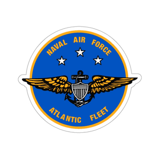 Naval Air Force Atlantic Fleet (U.S. Navy) STICKER Vinyl Kiss-Cut Decal