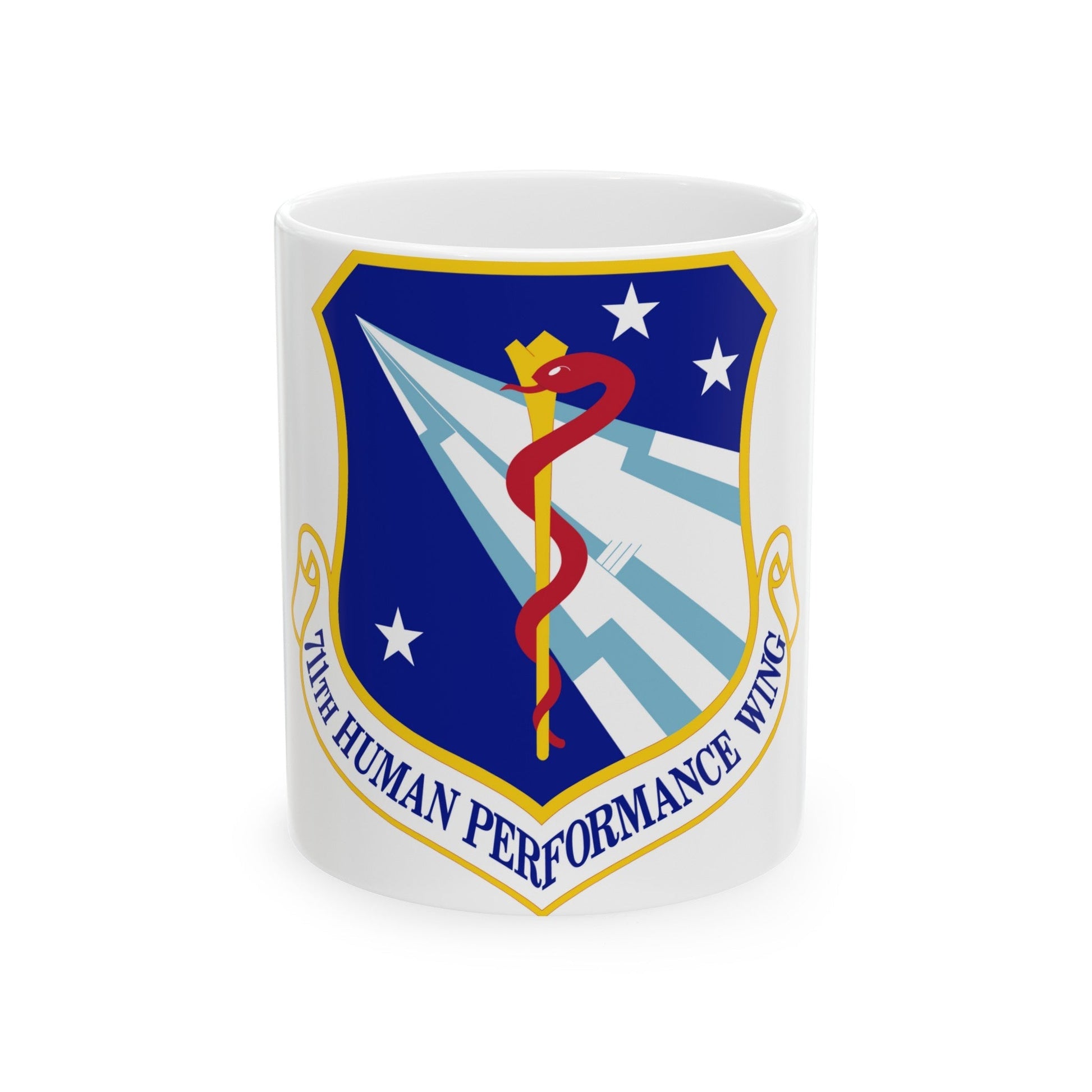 711th Human Performance Wing (U.S. Air Force) White Coffee Mug-11oz-The Sticker Space