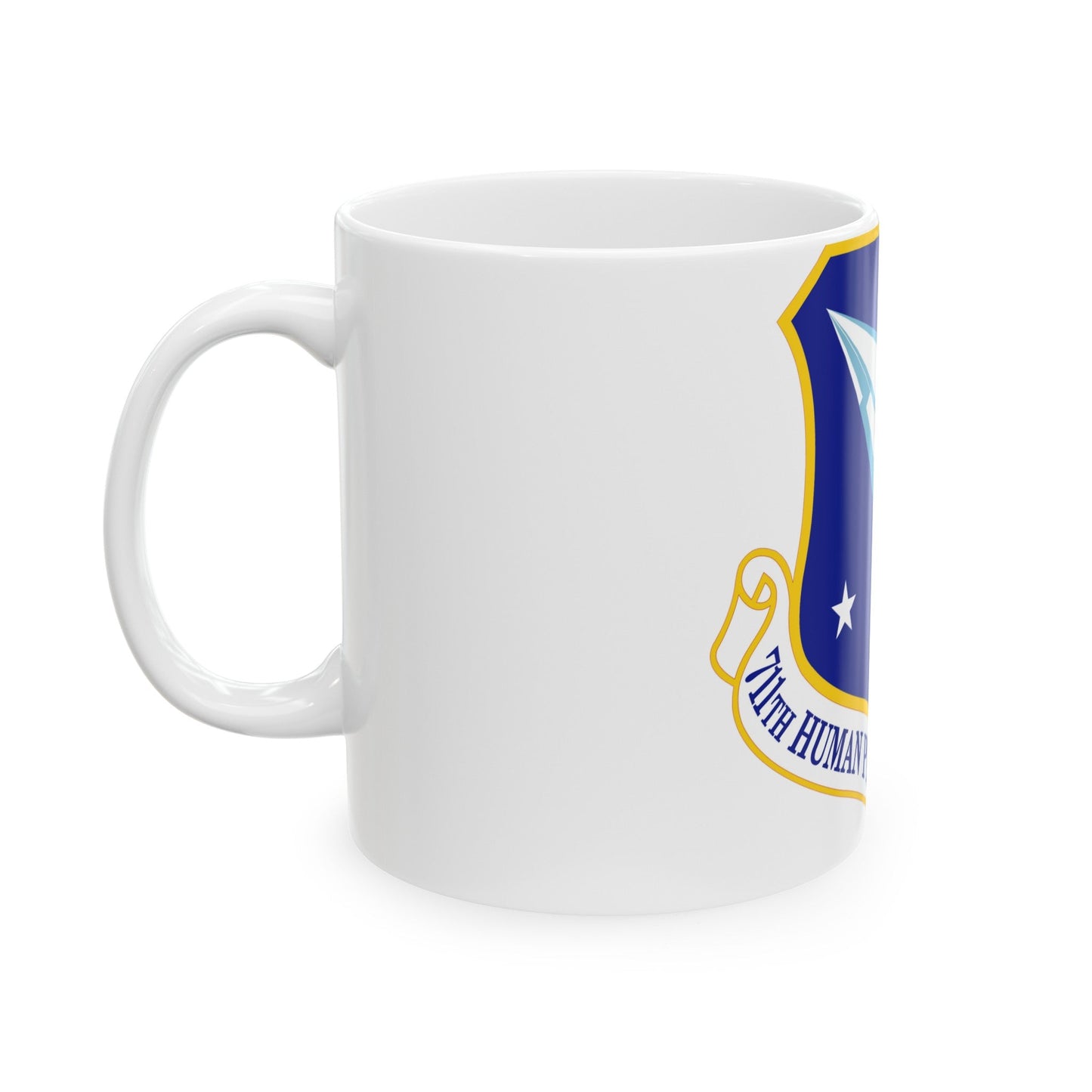 711th Human Performance Wing (U.S. Air Force) White Coffee Mug-The Sticker Space