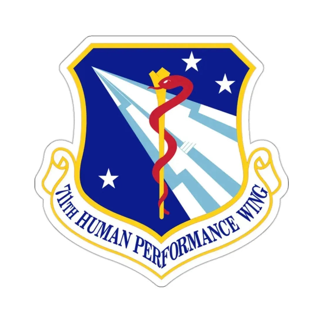 711th Human Performance Wing (U.S. Air Force) STICKER Vinyl Die-Cut Decal - The Sticker Space