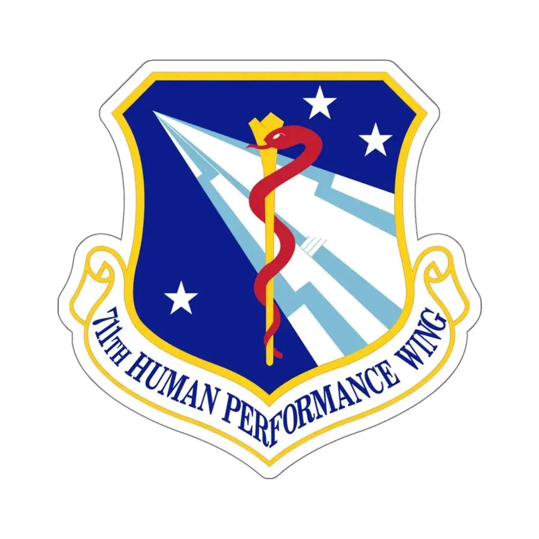 711th Human Performance Wing (U.S. Air Force) STICKER Vinyl Die-Cut Decal - The Sticker Space