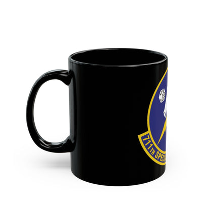 711th Special Operations Squadron (U.S. Air Force) Black Coffee Mug-The Sticker Space