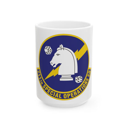 711th Special Operations Squadron (U.S. Air Force) White Coffee Mug-15oz-The Sticker Space