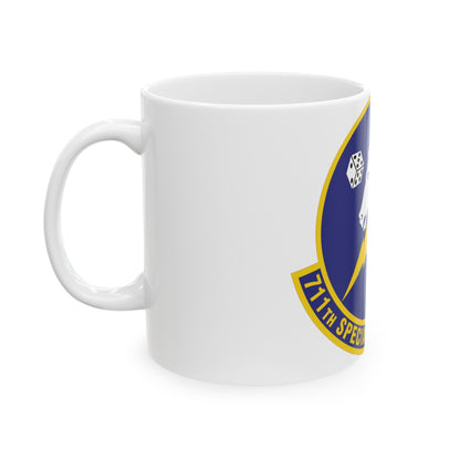 711th Special Operations Squadron (U.S. Air Force) White Coffee Mug-The Sticker Space