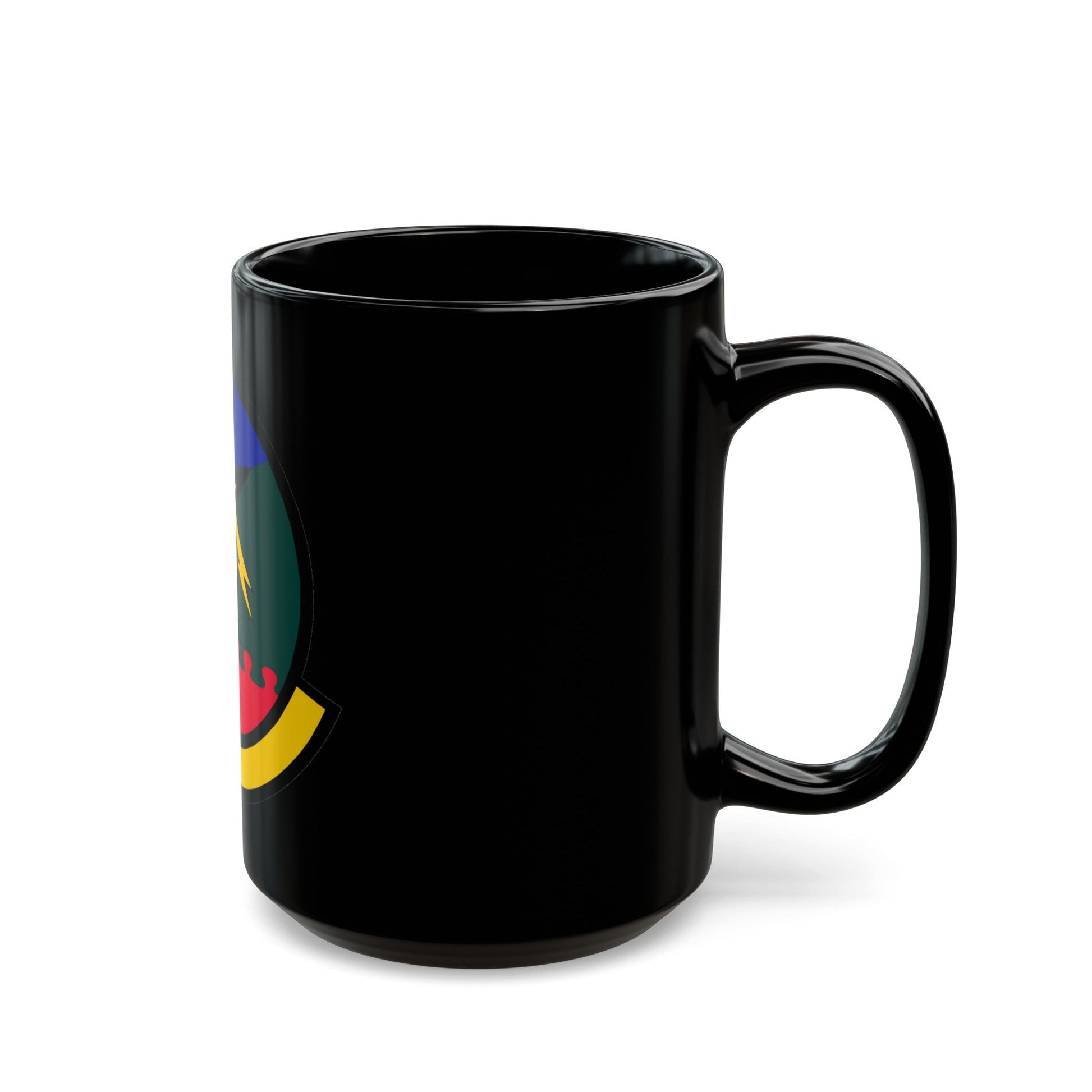 712 Air Support Operations Squadron ACC (U.S. Air Force) Black Coffee Mug-The Sticker Space