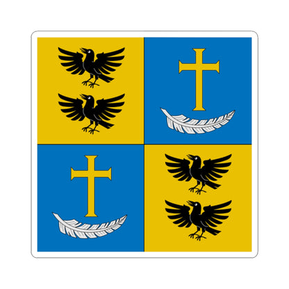 Flag of Urban Federer (Switzerland) STICKER Vinyl Kiss-Cut Decal
