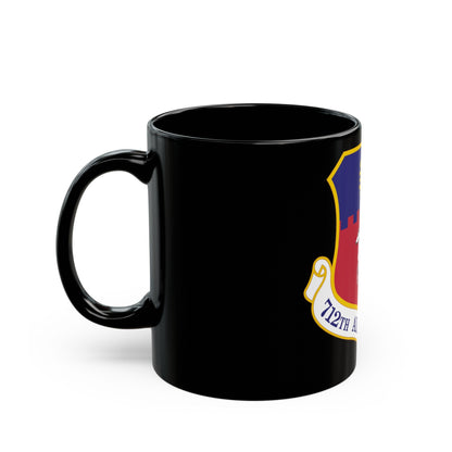 712th Air Base Group (U.S. Air Force) Black Coffee Mug-The Sticker Space