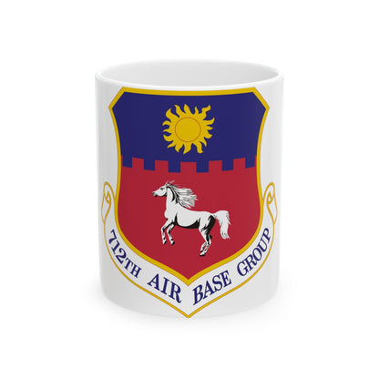 712th Air Base Group (U.S. Air Force) White Coffee Mug-11oz-The Sticker Space