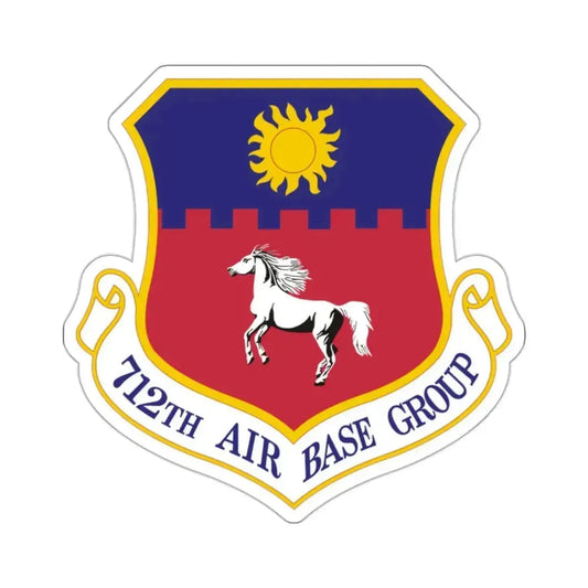 712th Air Base Group (U.S. Air Force) STICKER Vinyl Die-Cut Decal 2 Inch - The Sticker Space