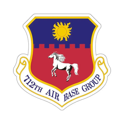 712th Air Base Group (U.S. Air Force) STICKER Vinyl Die-Cut Decal 6 Inch - The Sticker Space
