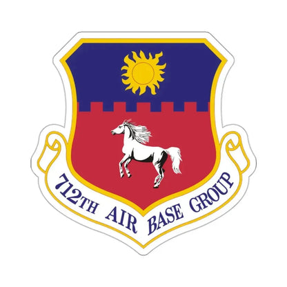 712th Air Base Group (U.S. Air Force) STICKER Vinyl Die-Cut Decal - The Sticker Space