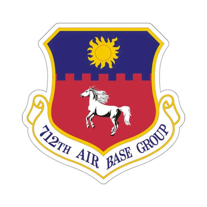 712th Air Base Group (U.S. Air Force) STICKER Vinyl Die-Cut Decal - The Sticker Space