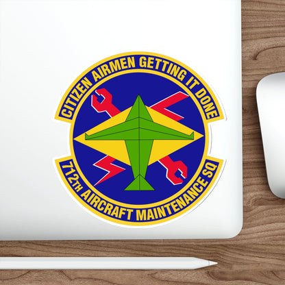 712th Aircraft Maintenance Squadron (U.S. Air Force) STICKER Vinyl Die-Cut Decal-The Sticker Space