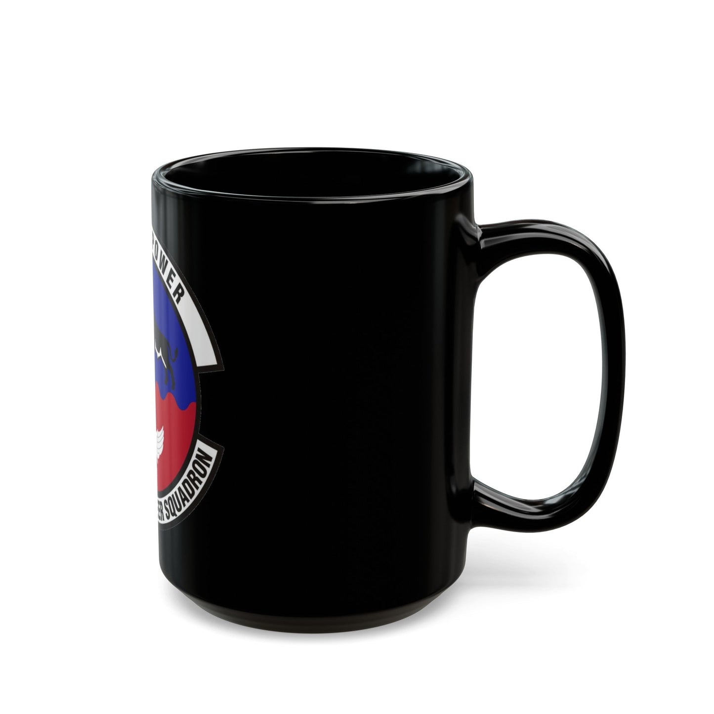 712th Civil Engineer Squadron (U.S. Air Force) Black Coffee Mug-The Sticker Space