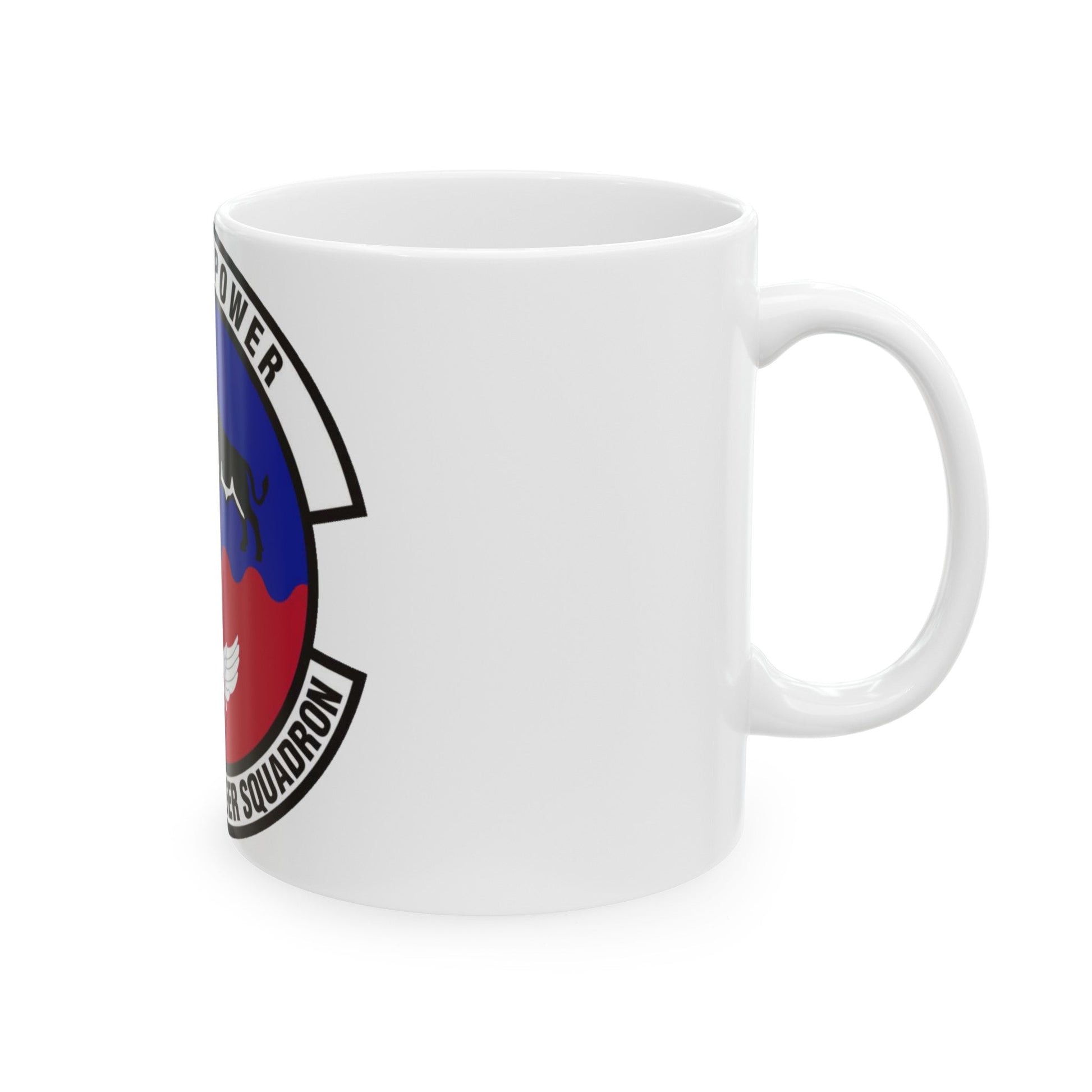 712th Civil Engineer Squadron (U.S. Air Force) White Coffee Mug-The Sticker Space