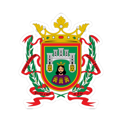Escudo de Burgos (Spain) (Coat of Arms) STICKER Vinyl Kiss-Cut Decal