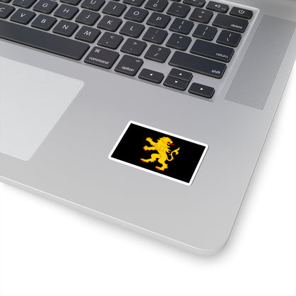 Flag of Cardiganshire proposal (United Kingdom) STICKER Vinyl Kiss-Cut Decal