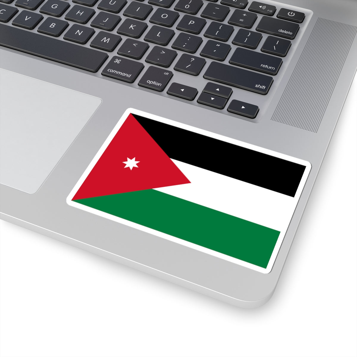 Flag of Jordan 3-2 (Jordan) STICKER Vinyl Kiss-Cut Decal