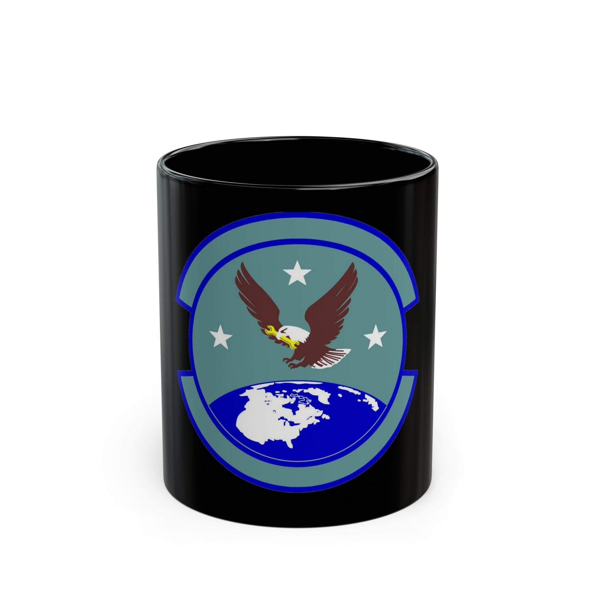 714 Aircraft Maintenance Squadron AFRC (U.S. Air Force) Black Coffee Mug-11oz-The Sticker Space