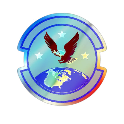 714 Aircraft Maintenance Squadron AFRC (U.S. Air Force) Holographic STICKER Die-Cut Vinyl Decal-2 Inch-The Sticker Space