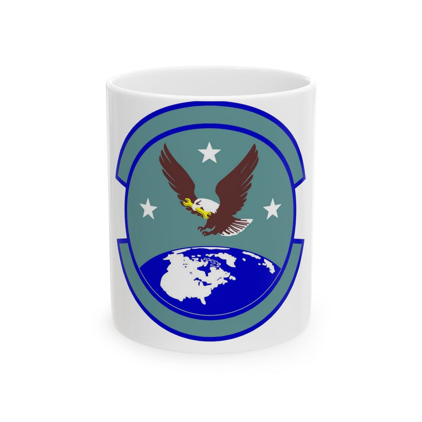 714 Aircraft Maintenance Squadron AFRC (U.S. Air Force) White Coffee Mug-11oz-The Sticker Space