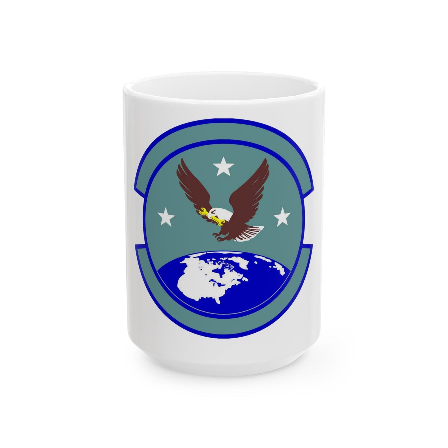 714 Aircraft Maintenance Squadron AFRC (U.S. Air Force) White Coffee Mug-15oz-The Sticker Space