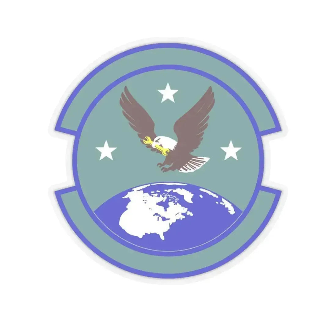 714 Aircraft Maintenance Squadron AFRC (U.S. Air Force) STICKER Vinyl Kiss-Cut Decal 6 Inch Transparent - The Sticker Space