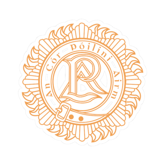 Badge of the Irish Military Police Corps (Ireland) (Coat of Arms) STICKER Vinyl Kiss-Cut Decal