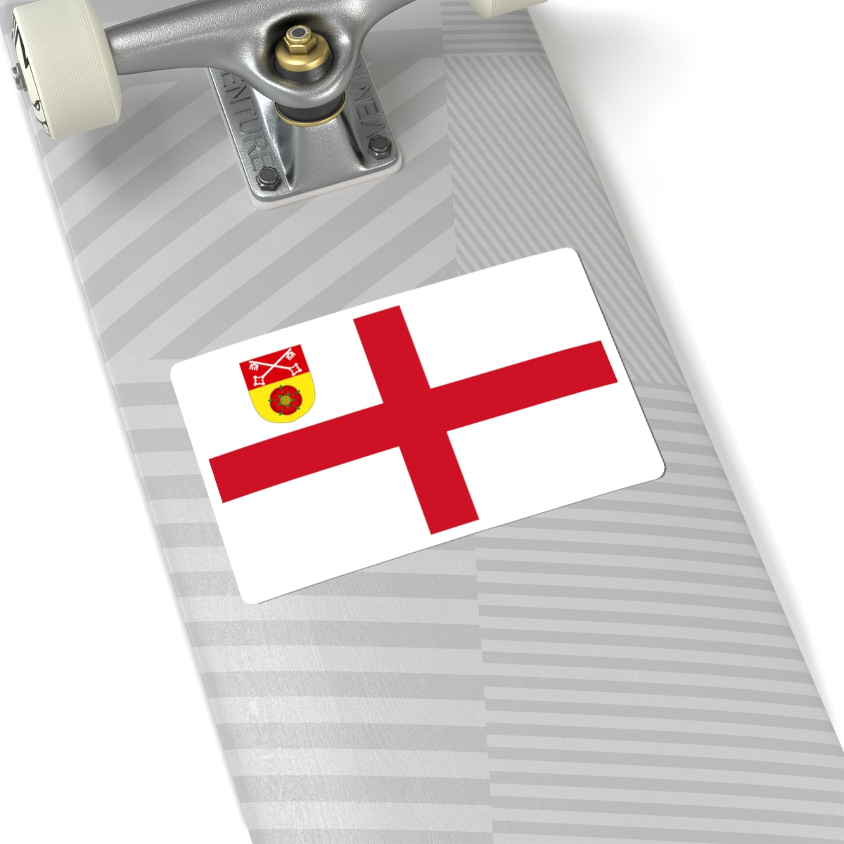 Flag of the Diocese of Blackburn (England) STICKER Vinyl Kiss-Cut Decal